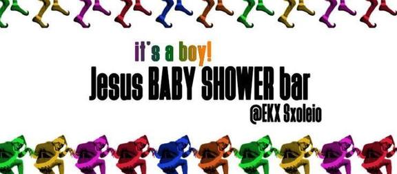 Jesus baby shower